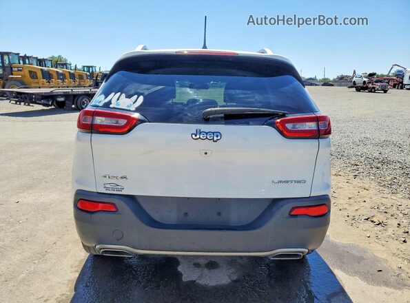 1C4PJMDS3HW544631 2017 JEEP CHEROKEE White Вид ззаду