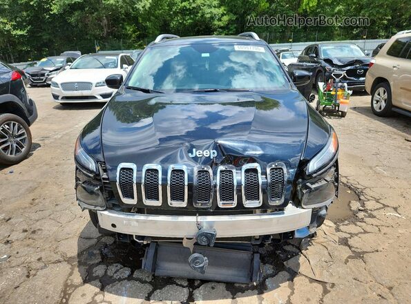 1C4PJMDS3HW556455 2017 JEEP CHEROKEE Black Vista frontal
