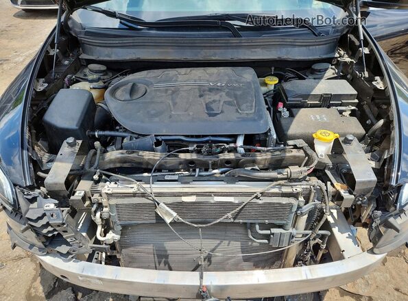 1C4PJMDS3HW556455 2017 JEEP CHEROKEE Black Vista del compartimento del motor