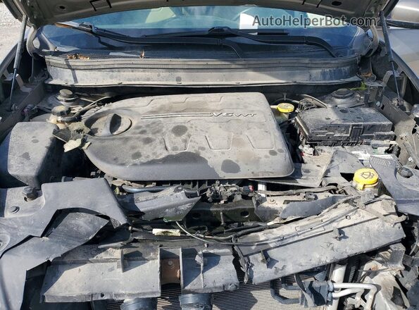 1C4PJMDS3HW618646 2017 JEEP CHEROKEE Желто-коричневый Вид подкапотного пространства