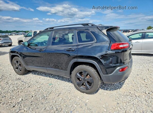 1C4PJMDS4HW552091 2017 JEEP CHEROKEE Черный Задняя левая четверть