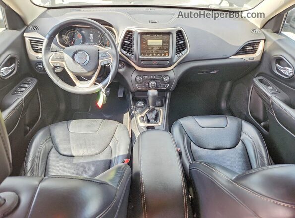 1C4PJMDS4HW552091 2017 JEEP CHEROKEE Черный Вид панели приборов