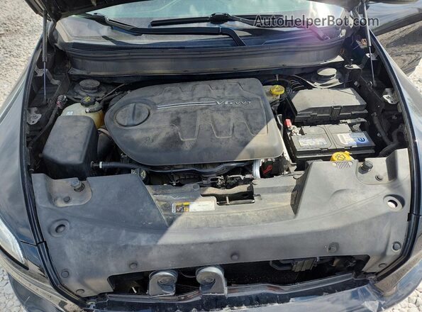 1C4PJMDS4HW552091 2017 JEEP CHEROKEE Черный Вид подкапотного пространства