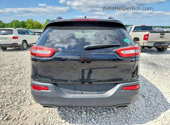 1C4PJMDS4HW552091 2017 JEEP CHEROKEE Черный Вид сзади
