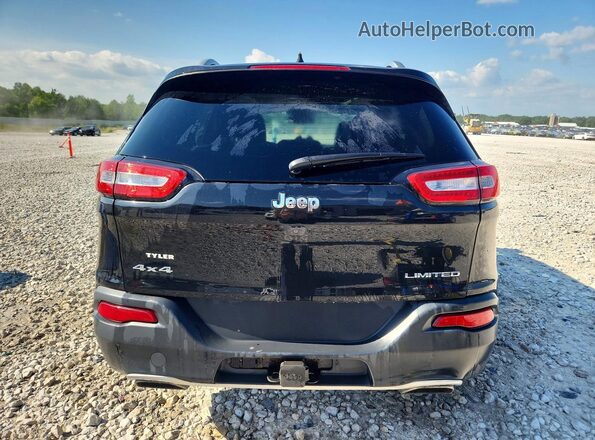 1C4PJMDS5GW246452 2016 JEEP CHEROKEE Black Вид ззаду