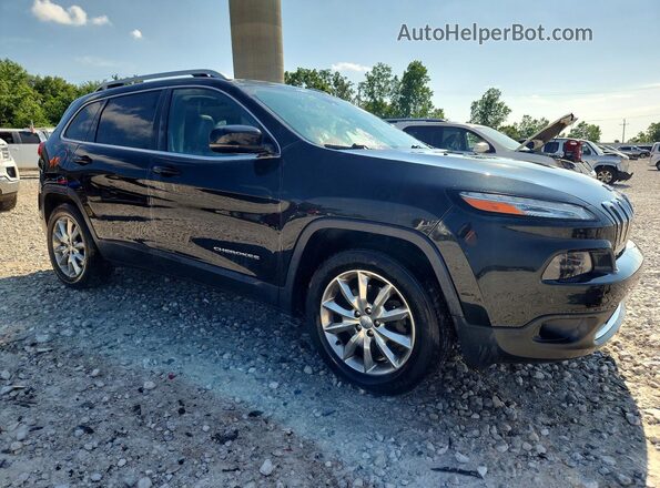1C4PJMDS5GW246452 2016 JEEP CHEROKEE Black Передня права чверть