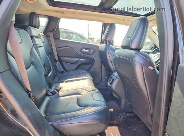 1C4PJMDS5GW246452 2016 JEEP CHEROKEE Black Вид задніх сидінь