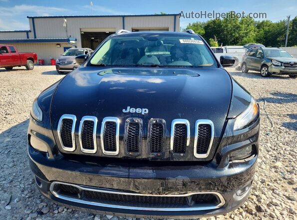 1C4PJMDS5GW246452 2016 JEEP CHEROKEE Black Вид спереду