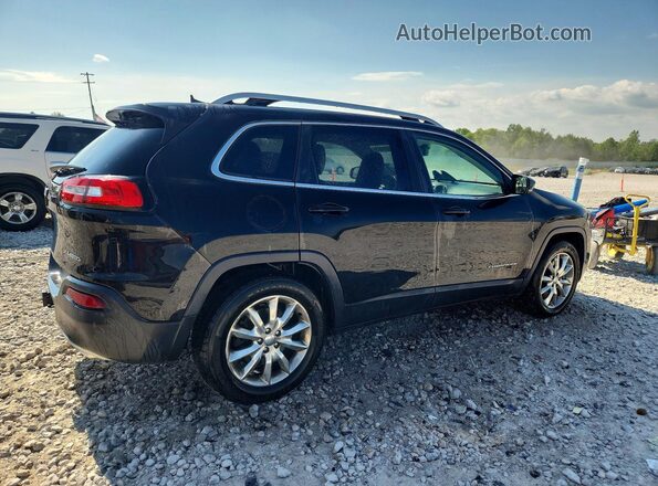 1C4PJMDS5GW246452 2016 JEEP CHEROKEE Black Задня права чверть