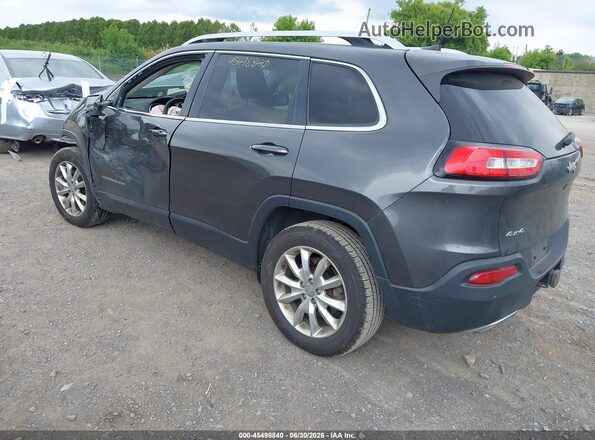 1C4PJMDS5GW290533 2016 JEEP CHEROKEE Gray Tył lewy