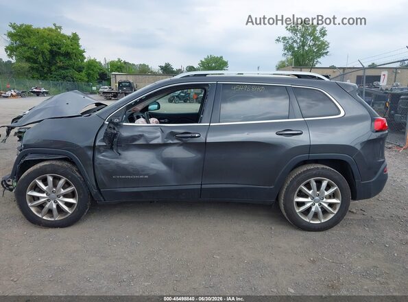 1C4PJMDS5GW290533 2016 JEEP CHEROKEE Gray Widok wnętrza 360 stopni
