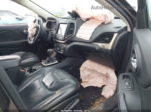 1C4PJMDS5GW290533 2016 JEEP CHEROKEE Gray Widok wnętrza z przodu