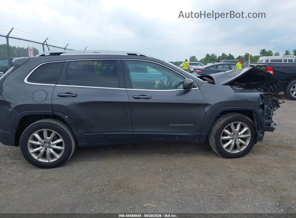 1C4PJMDS5GW290533 2016 JEEP CHEROKEE Gray Widok wnętrza z tyłu
