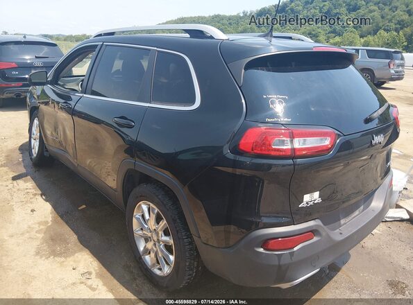 1C4PJMDS5HW594592 2017 JEEP CHEROKEE Black Trasero izquierdo