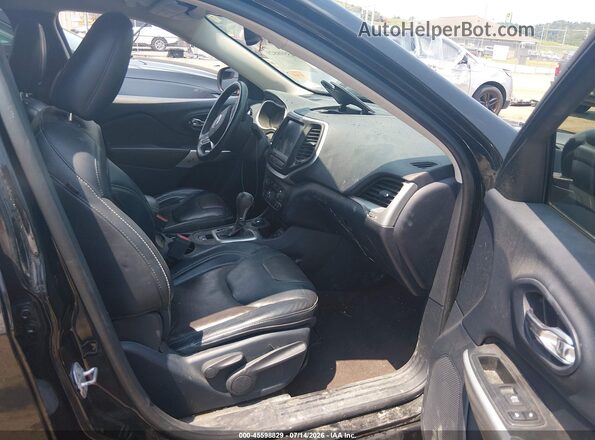 1C4PJMDS5HW594592 2017 JEEP CHEROKEE Black Vista interior delantera