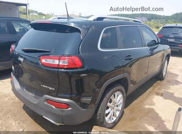 1C4PJMDS5HW594592 2017 JEEP CHEROKEE Black Trasero derecho
