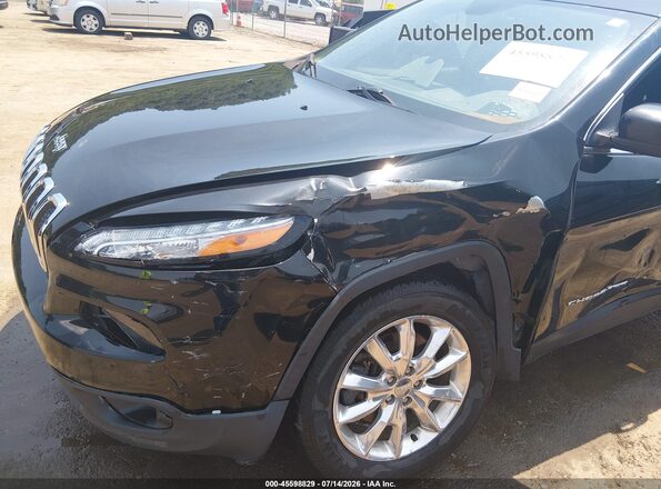 1C4PJMDS5HW594592 2017 JEEP CHEROKEE Black Vista frontal