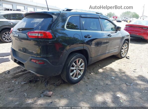 1C4PJMDS6GW169025 2016 JEEP CHEROKEE Black Trasero derecho