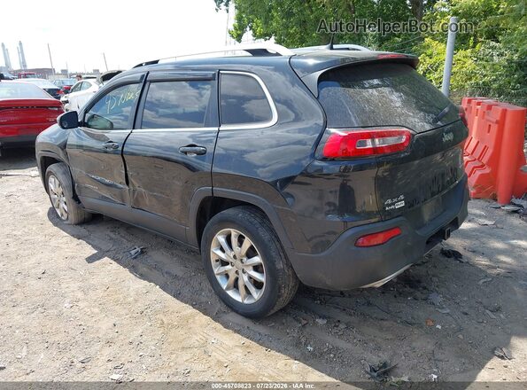 1C4PJMDS6GW169025 2016 JEEP CHEROKEE Black Trasero izquierdo