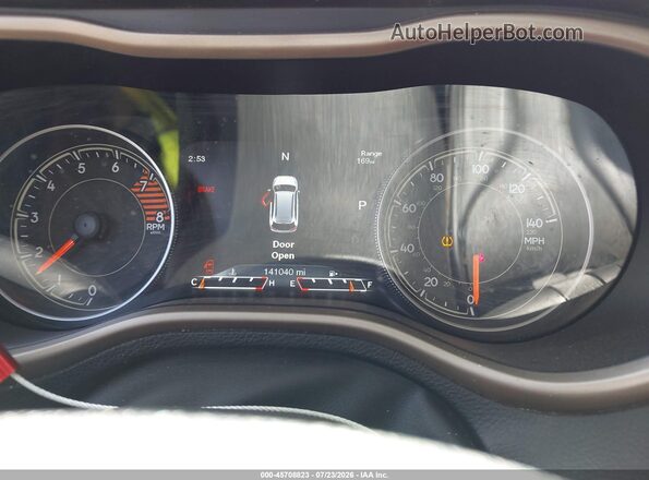 1C4PJMDS6GW169025 2016 JEEP CHEROKEE Black Vista de los asientos traseros