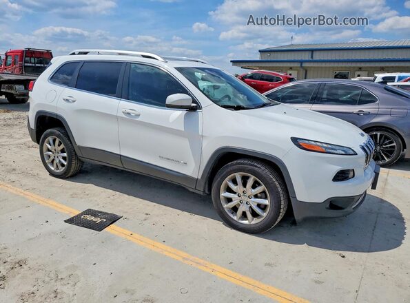 1C4PJMDS6GW194068 2016 JEEP CHEROKEE Белый Передняя правая четверть