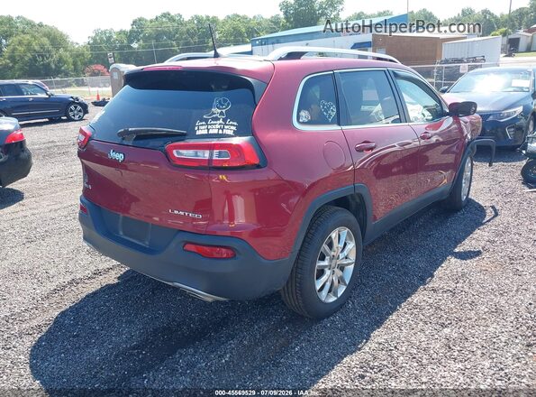 1C4PJMDS6GW228249 2016 JEEP CHEROKEE Red Rear right