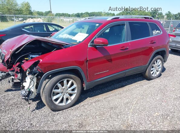 1C4PJMDS6GW228249 2016 JEEP CHEROKEE Red Front left