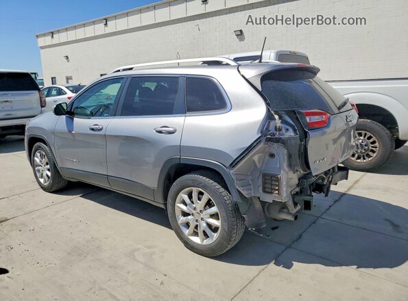 1C4PJMDS6GW235847 2016 JEEP CHEROKEE Silver უკანა მარცხენა
