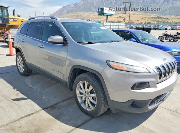 1C4PJMDS6GW235847 2016 JEEP CHEROKEE Silver წინა მარჯვენა
