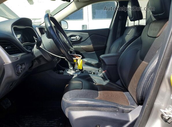 1C4PJMDS6GW235847 2016 JEEP CHEROKEE Silver წინა სალონის ხედი