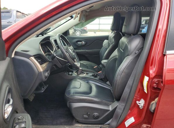 1C4PJMDS6GW344776 2016 JEEP CHEROKEE Burgundy Vista interior delantera
