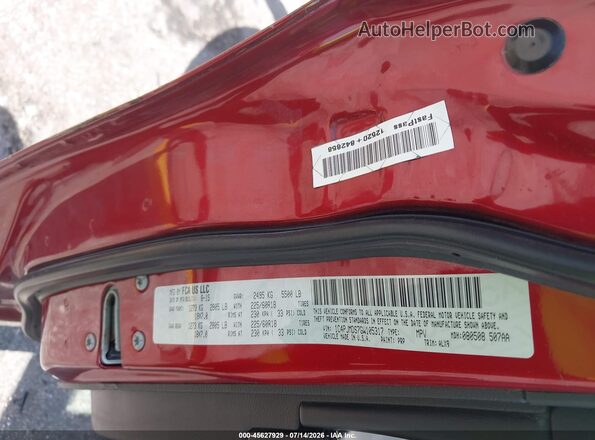 1C4PJMDS7GW105317 2016 JEEP CHEROKEE Red Вид підкапотного простору