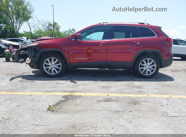 1C4PJMDS7GW105317 2016 JEEP CHEROKEE Red 