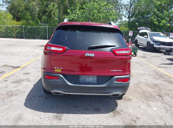1C4PJMDS7GW105317 2016 JEEP CHEROKEE Red 