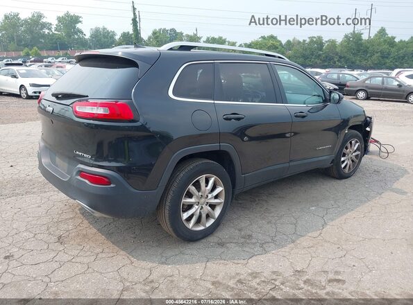 1C4PJMDS7GW142139 2016 JEEP CHEROKEE Black უკანა მარჯვენა