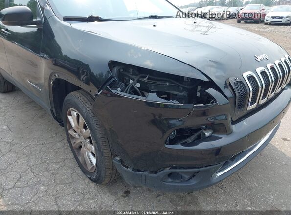 1C4PJMDS7GW142139 2016 JEEP CHEROKEE Black წინა ხედი