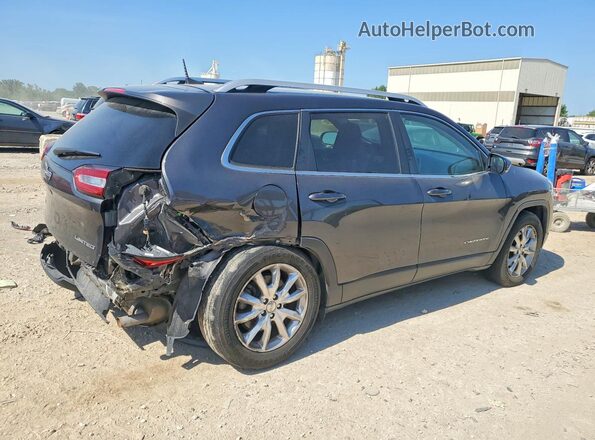 1C4PJMDS7GW154792 2016 JEEP CHEROKEE Black Rear right