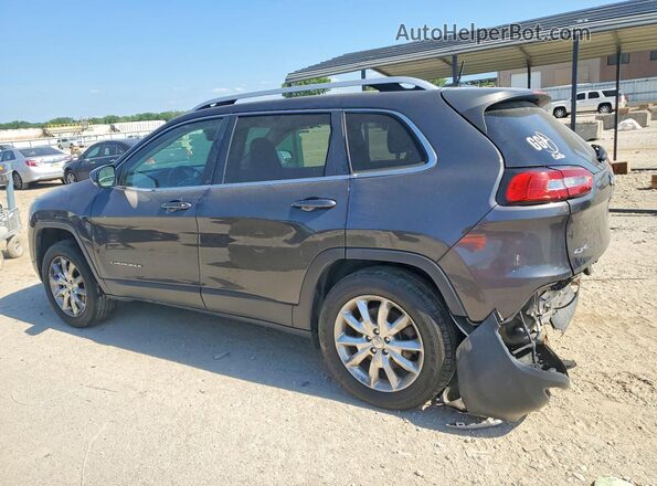 1C4PJMDS7GW154792 2016 JEEP CHEROKEE Black Rear left