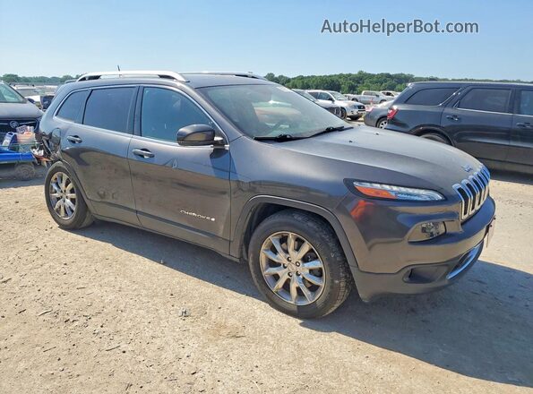 1C4PJMDS7GW154792 2016 JEEP CHEROKEE Black Front right