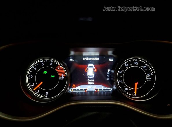 1C4PJMDS7GW161418 2016 JEEP CHEROKEE White Vista del cuadro de instrumentos