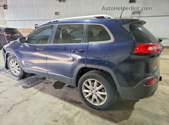 1C4PJMDS8GW129366 2016 JEEP CHEROKEE Blue Rear left