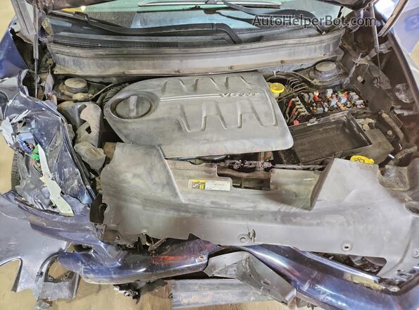 1C4PJMDS8GW129366 2016 JEEP CHEROKEE Blue Rear interior view