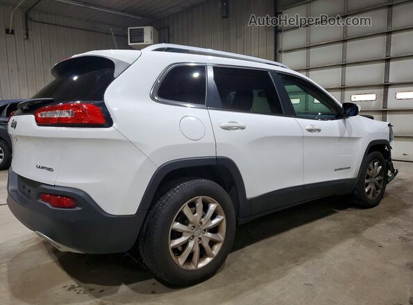 1C4PJMDS8GW172217 2016 JEEP CHEROKEE Белый Задняя правая четверть
