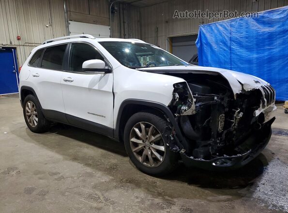 1C4PJMDS8GW172217 2016 JEEP CHEROKEE Белый Передняя правая четверть