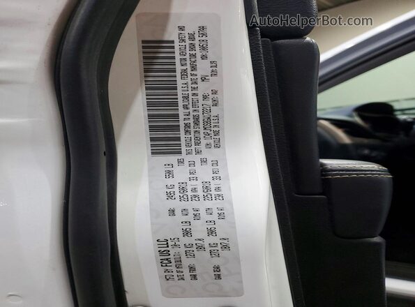 1C4PJMDS8GW172217 2016 JEEP CHEROKEE Белый Вид наклейки с VIN-кодом