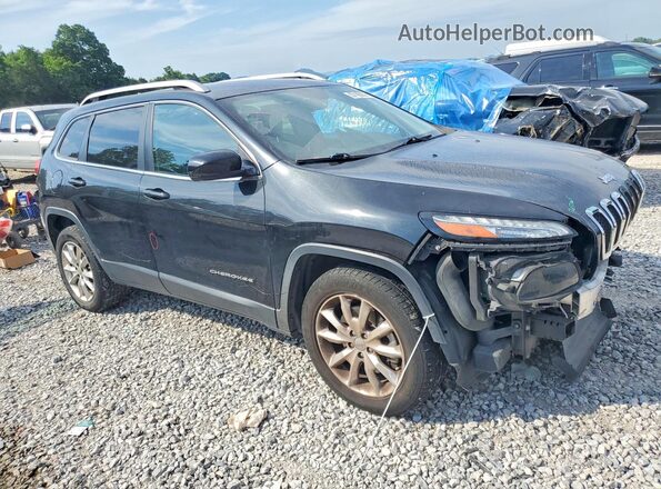 1C4PJMDS8GW182102 2016 JEEP CHEROKEE Black Delantero derecho