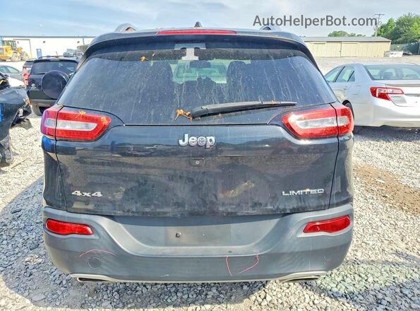1C4PJMDS8GW182102 2016 JEEP CHEROKEE Black Vista trasera