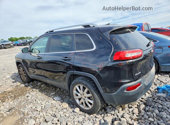 1C4PJMDS8GW182102 2016 JEEP CHEROKEE Black Trasero izquierdo