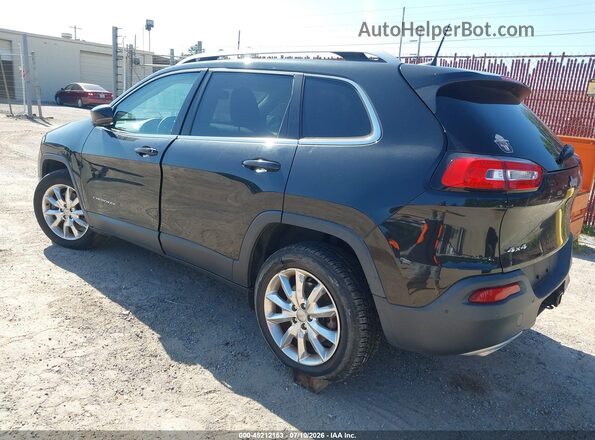 1C4PJMDS8GW214143 2016 JEEP CHEROKEE Black Rear left