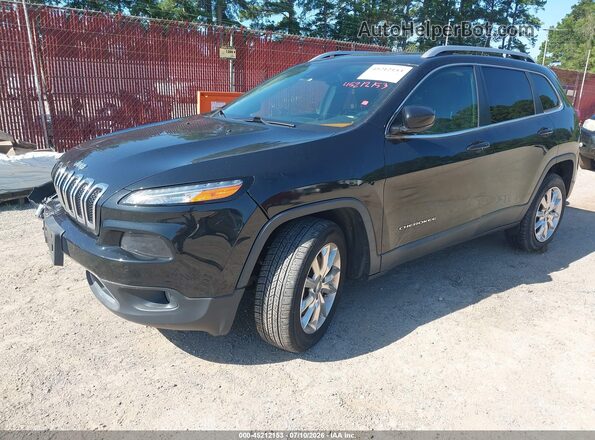 1C4PJMDS8GW214143 2016 JEEP CHEROKEE Black Front left